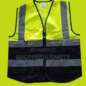 Multicolored Green Reflector Vests