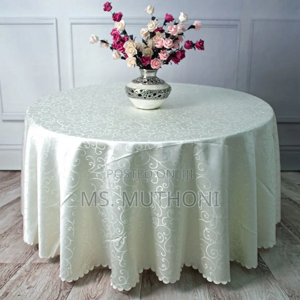 European Style Jacquard Tablecloth 4 Weddings / Restaurants