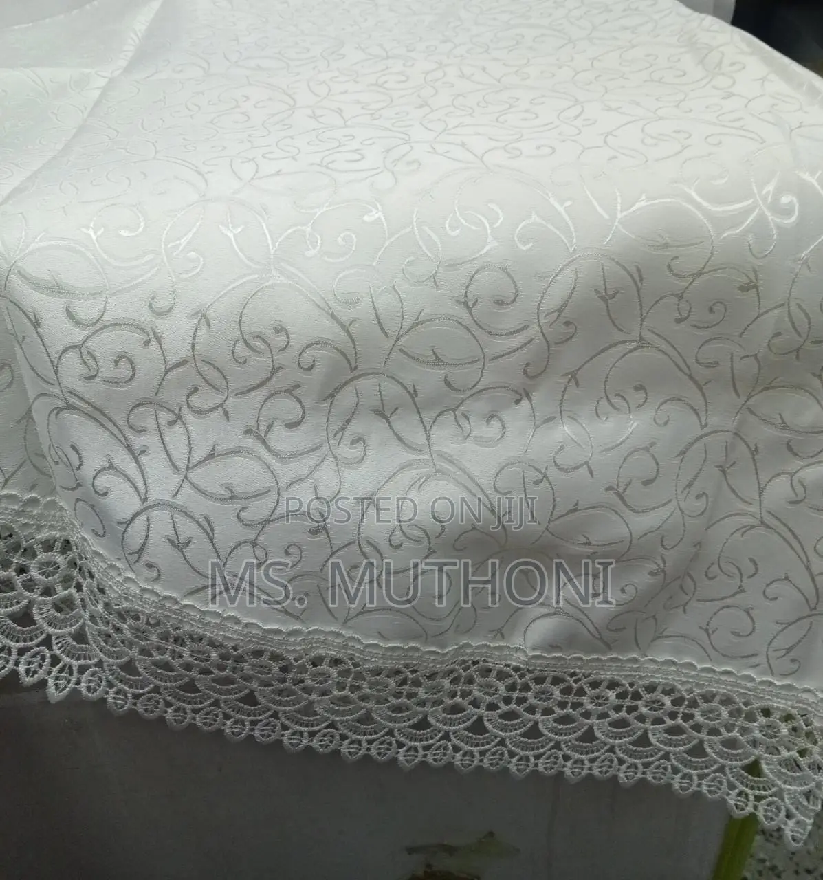 European Style Jacquard Tablecloth 4 Weddings / Restaurants