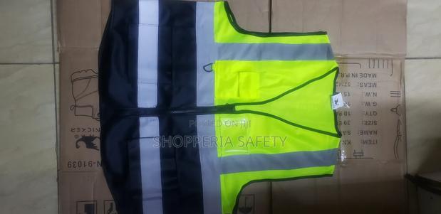Luminous Green Multicolored Vests - main view