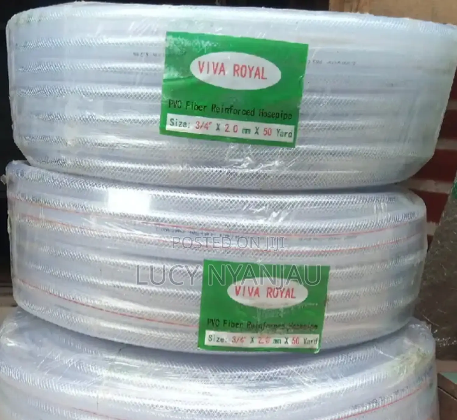 PVC Hose-Pipes Clear 1/2*60