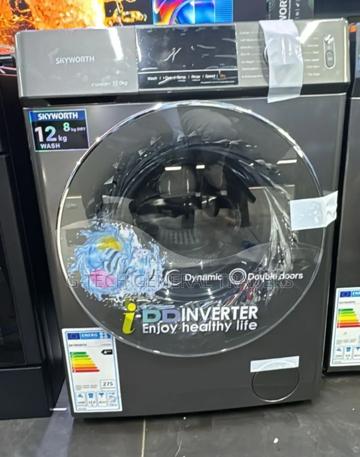 Skyworth Washer! 12kg Wash,8kg Dryer Fully Automatic Washer