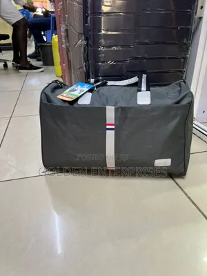 Grey Large Capacity Travel Luggage Bag