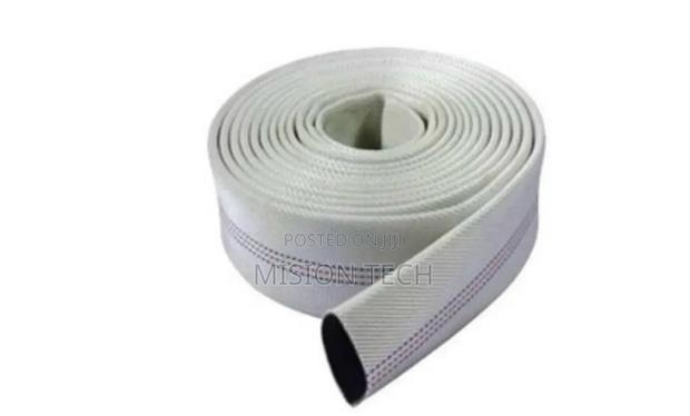 Premier 2 Inch White Canvas Delivery Pipe✓ - main view