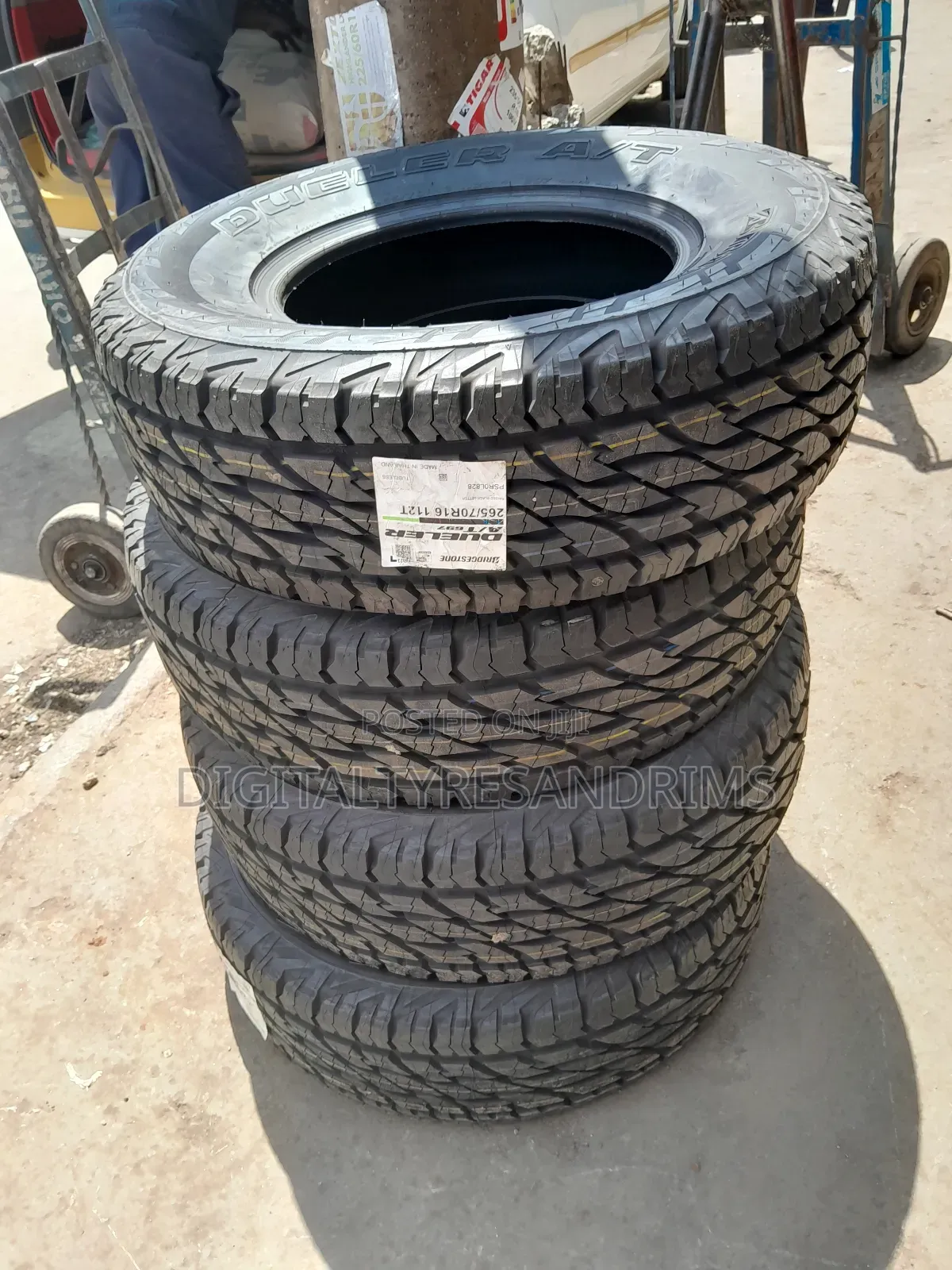265/70r16 Bridgestone Tyres Made in Thailand