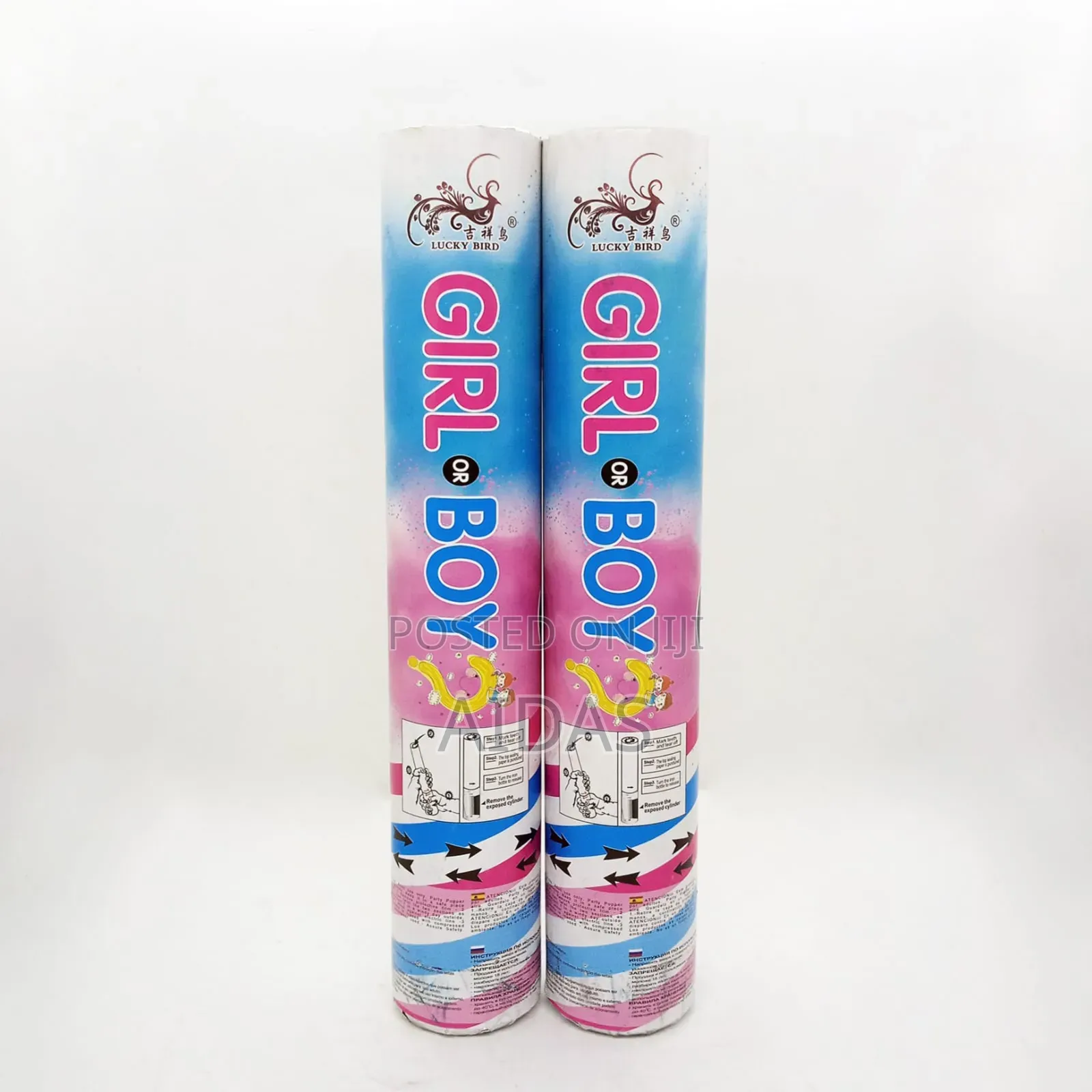Gender Reveal Party Popper