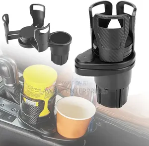 Expandable Dual Slot Car Cup Holder