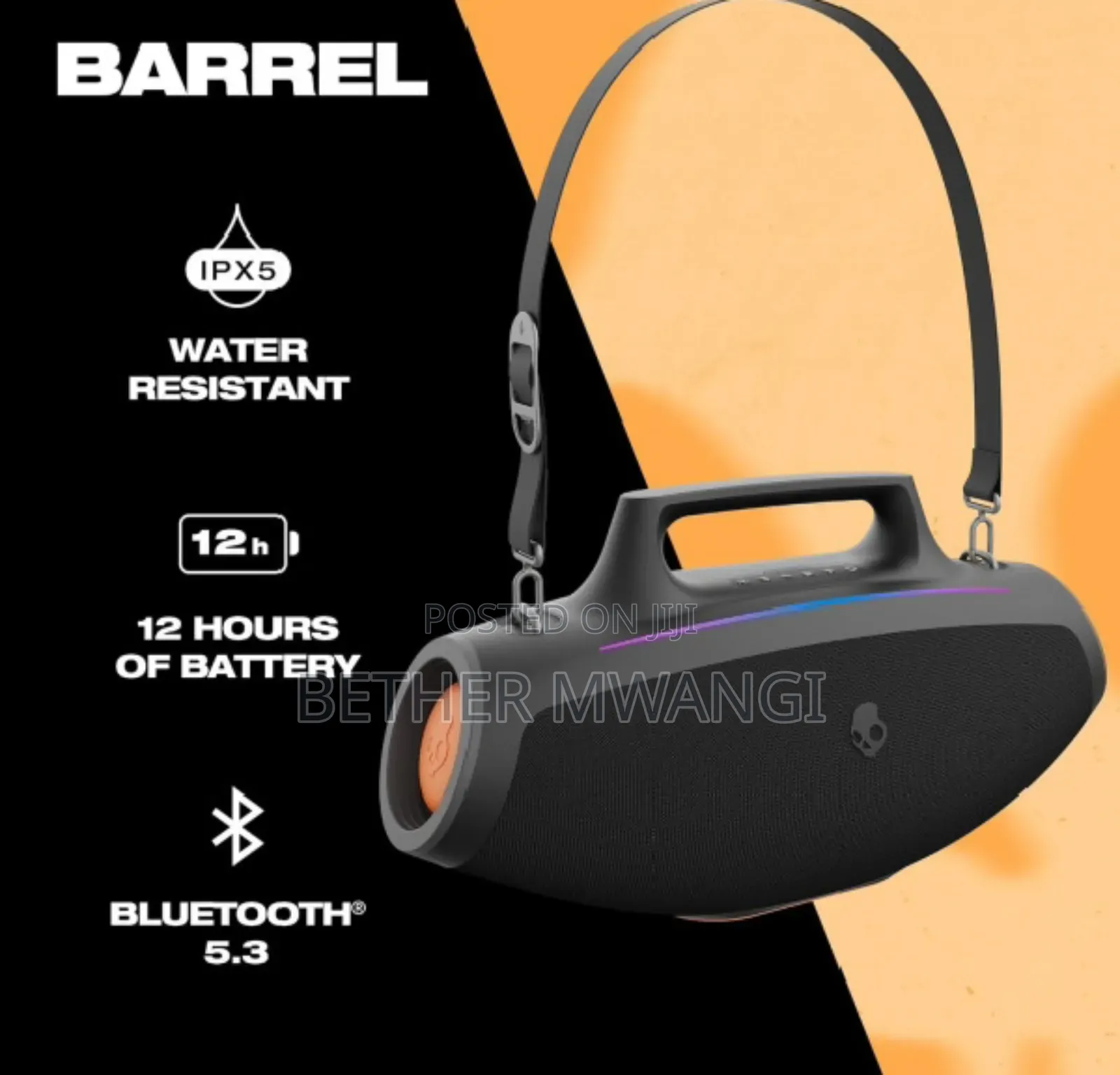 Skullcandy Barrel Bluetooth Boombox Speaker in Kenya