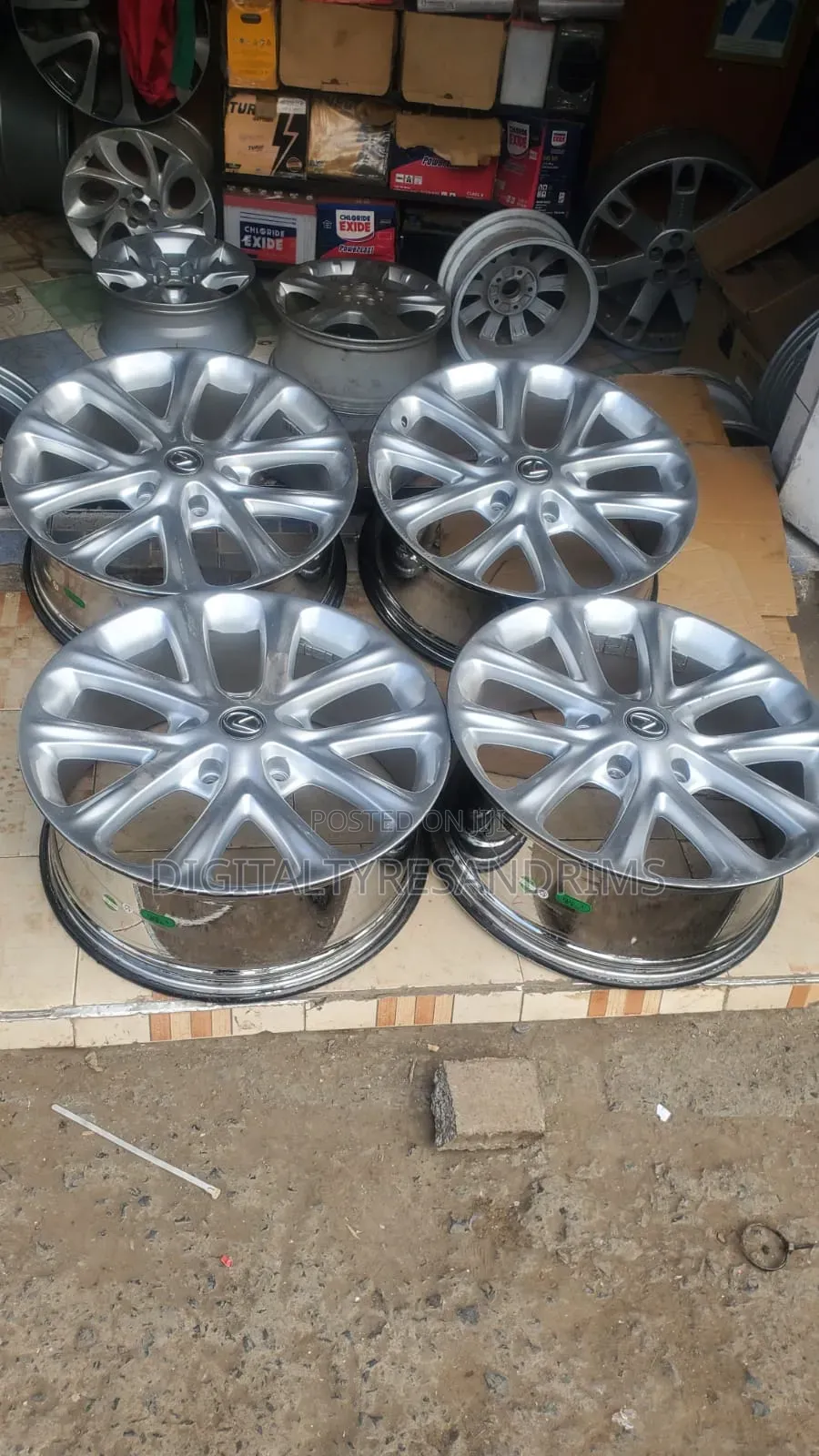 Lexus 570 Original Rims Size 21" Brand New