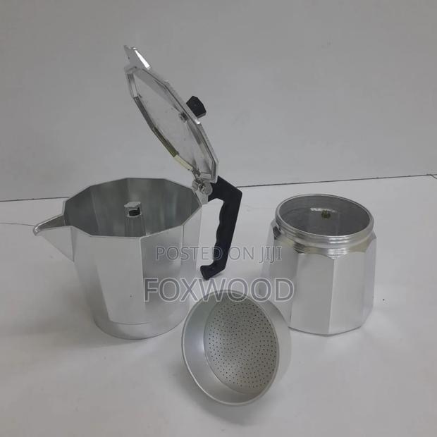 Expresso Coffee Maker Steel 450ml - thumbnail 4