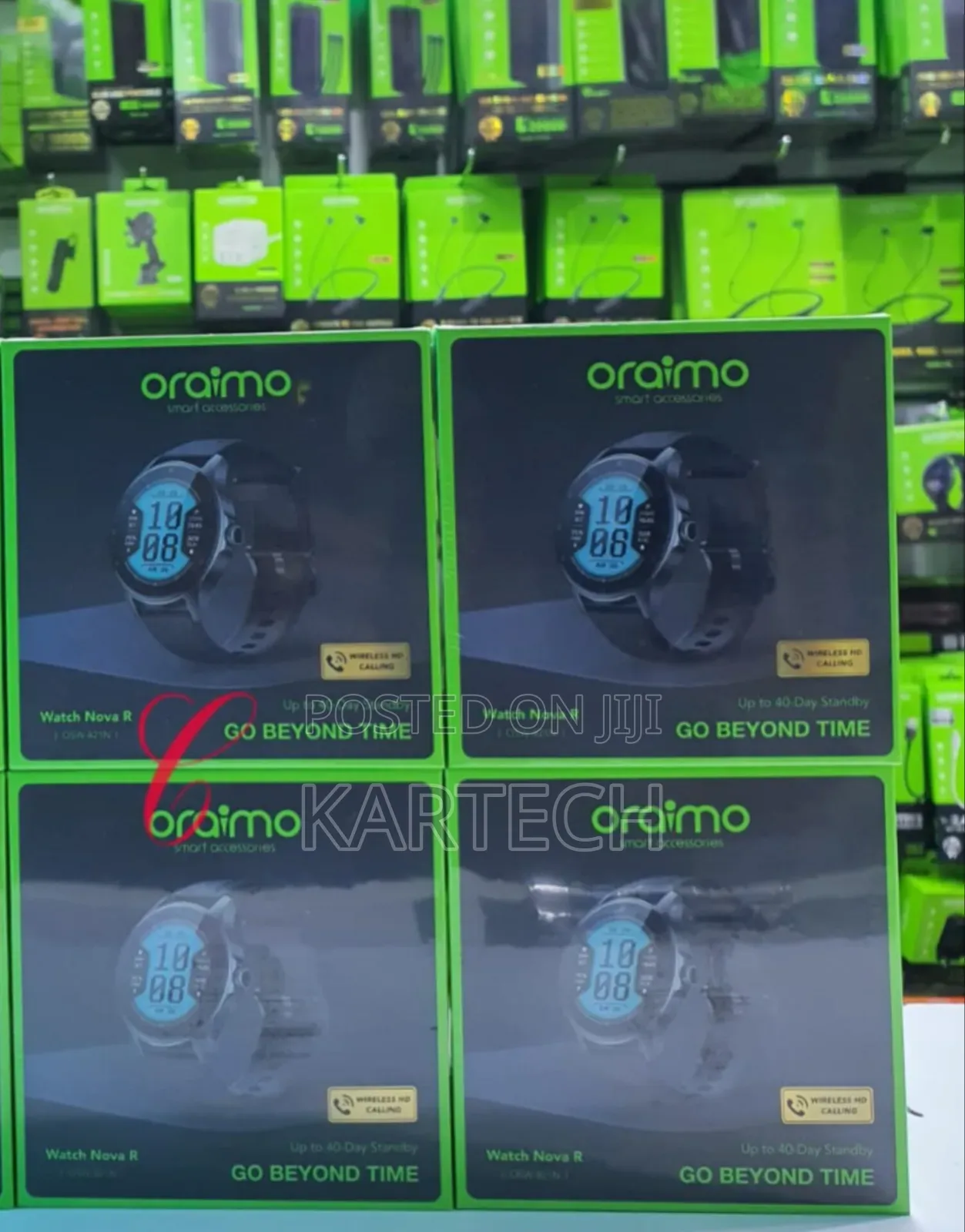 Oraimo Watch Nova R Osw-821n 1.39'' Panda Glass Ip68