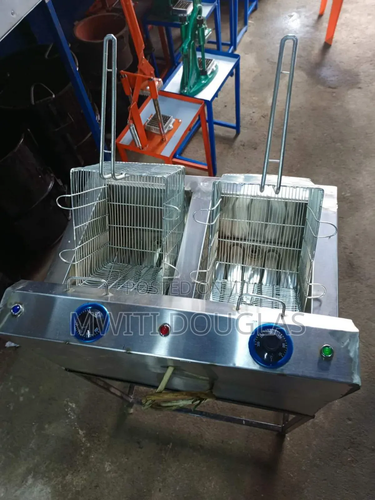 Locally Made Juakali Deep Double Fryer