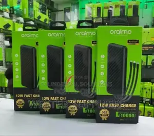 Oraimo Slice 10,000mah Power Bank With Built In Cables