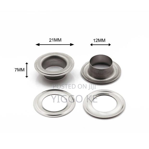 12mm Silver Color Eyelets 12mm (Bag) - Crazy Offer!