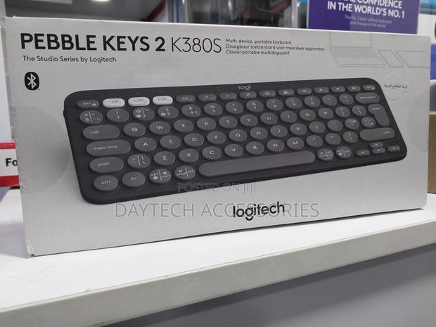 Logitech Pebble Keys 2 K380s, Multi-Device Bluetooth Keyboar - thumbnail 2
