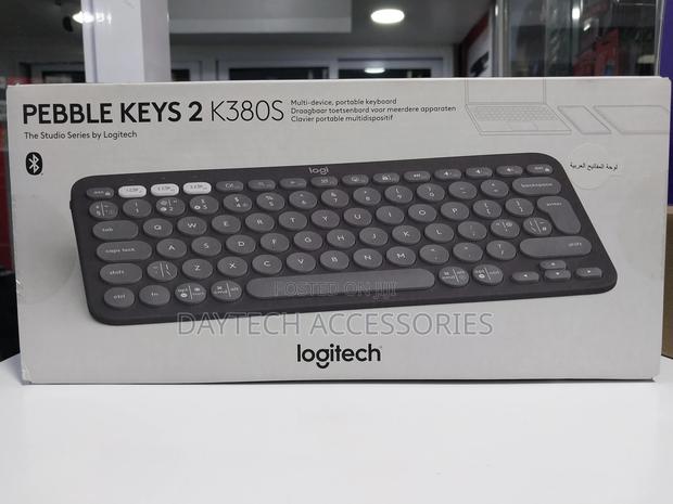 Logitech Pebble Keys 2 K380s Minimalist Keyboard Graphite