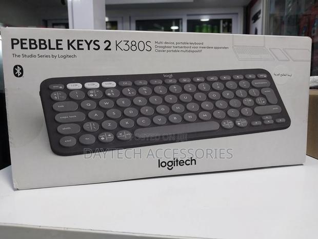Logitech Pebble Keys 2 K380s Minimalist Keyboard Graphite - thumbnail 2