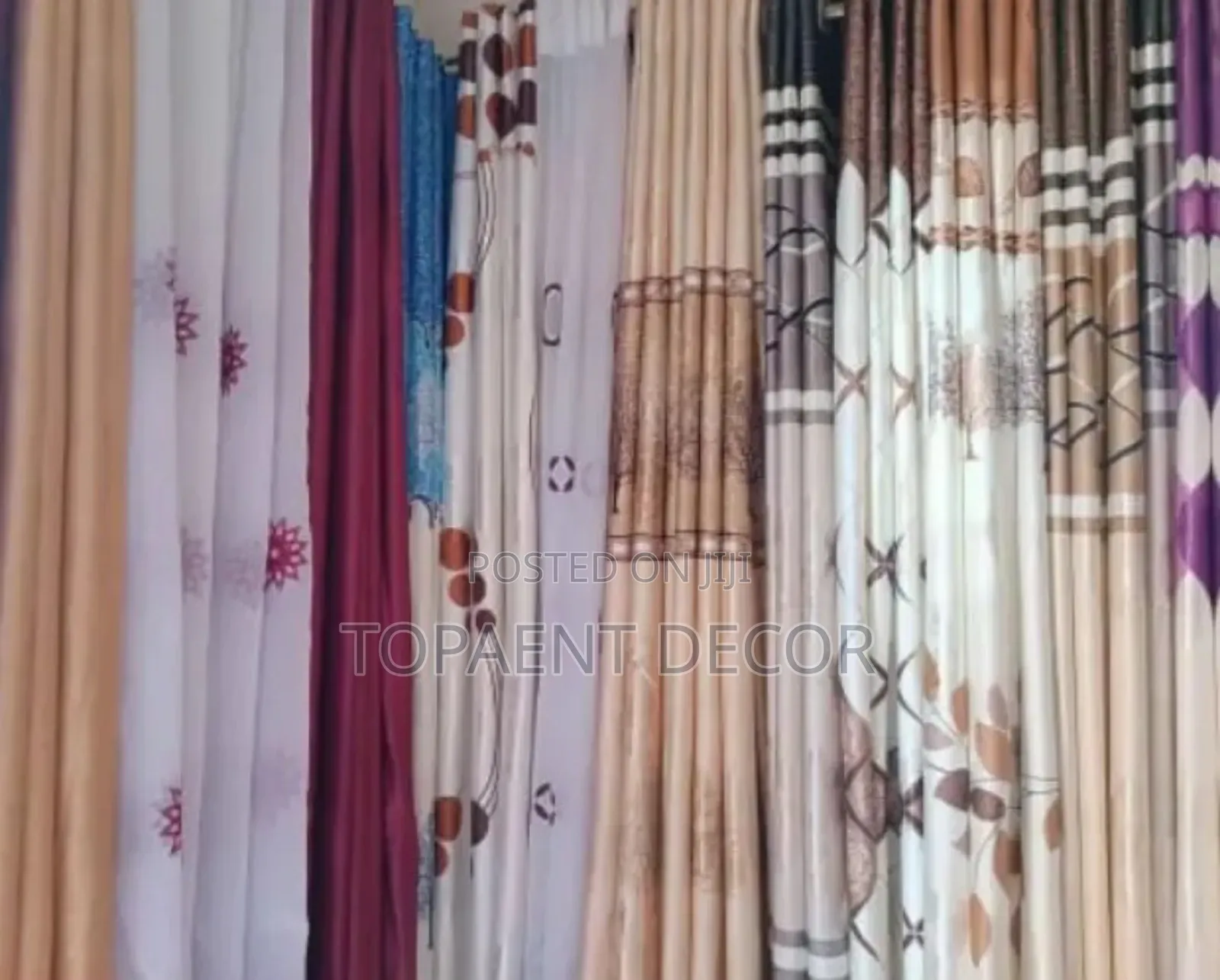 Colourful Window Curtains and Door Curtains