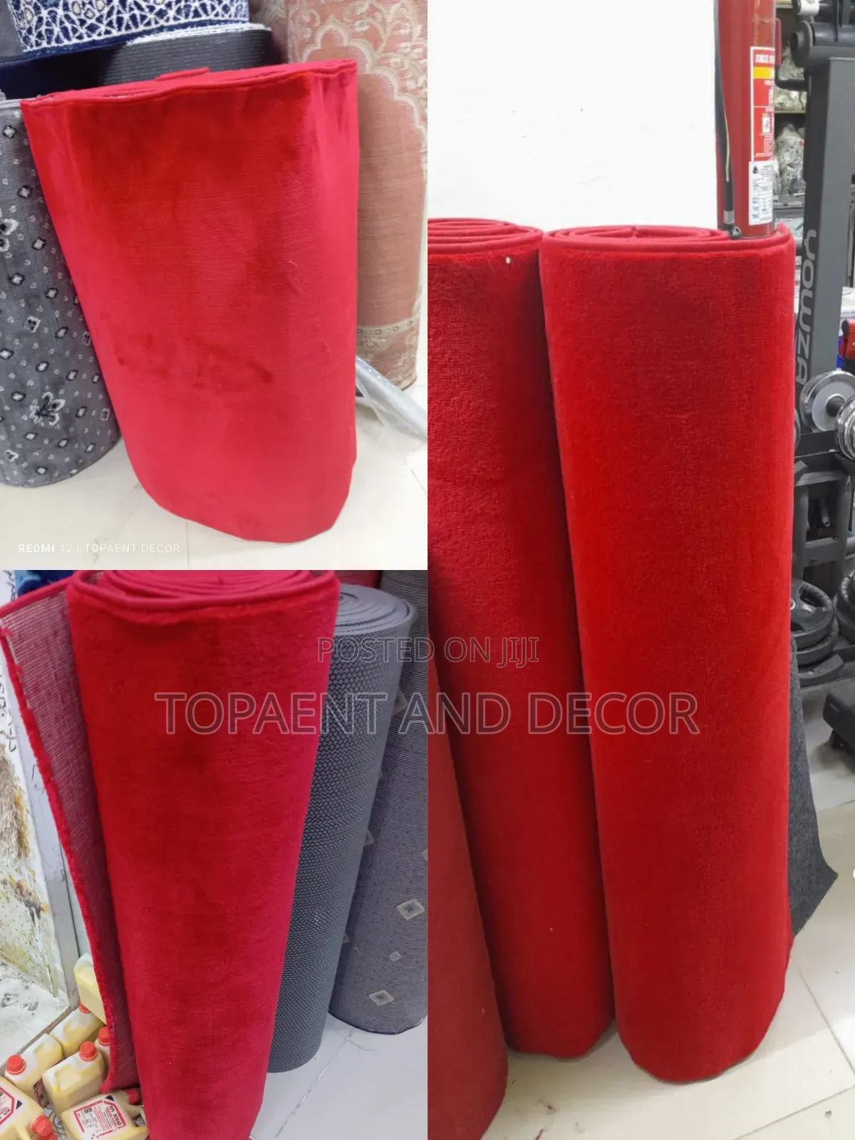 Harmonious Events Red Walkway Carpets