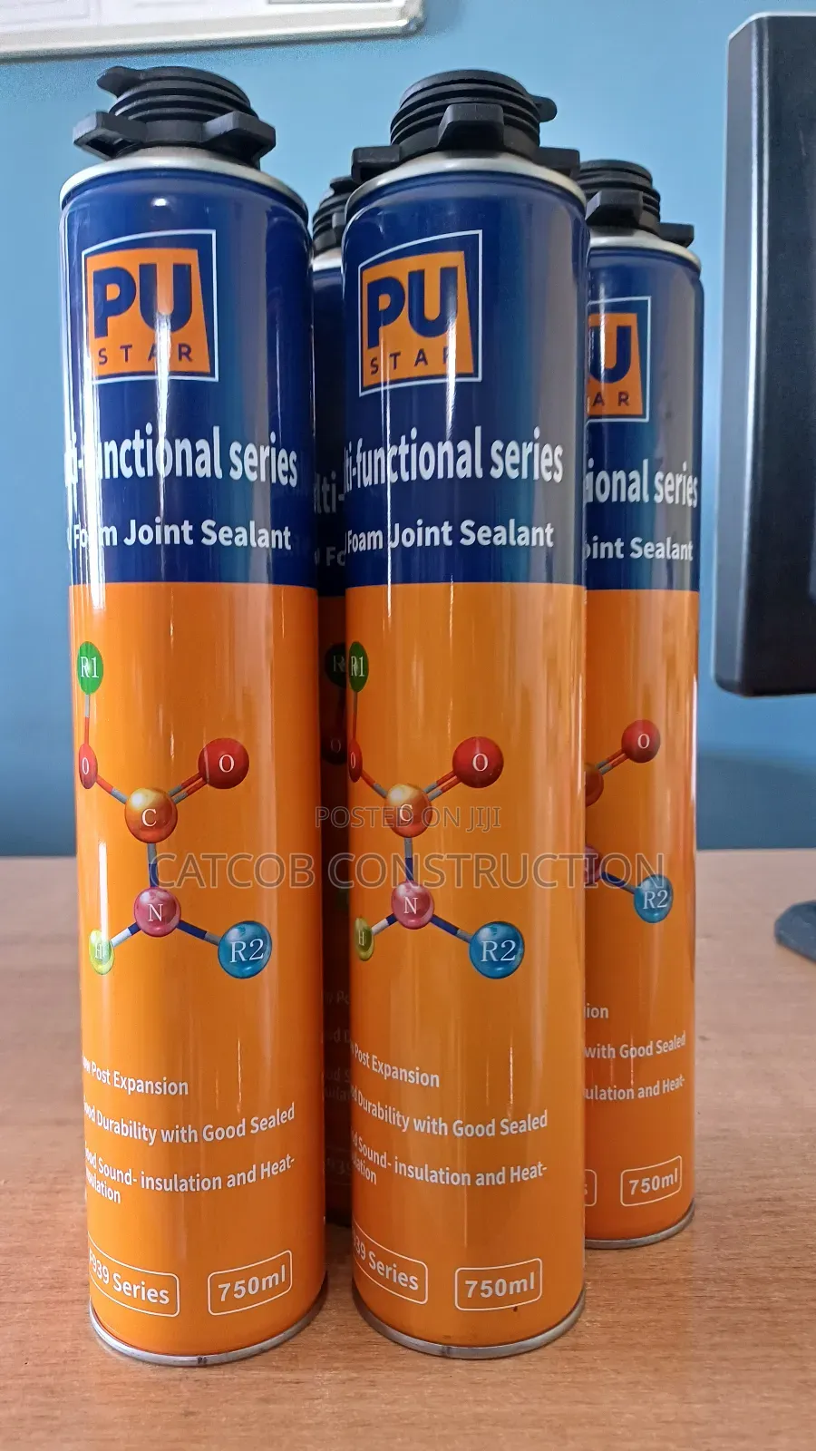 Durable PU Foam Sealant – Perfect for Gaps, Cracks Joints