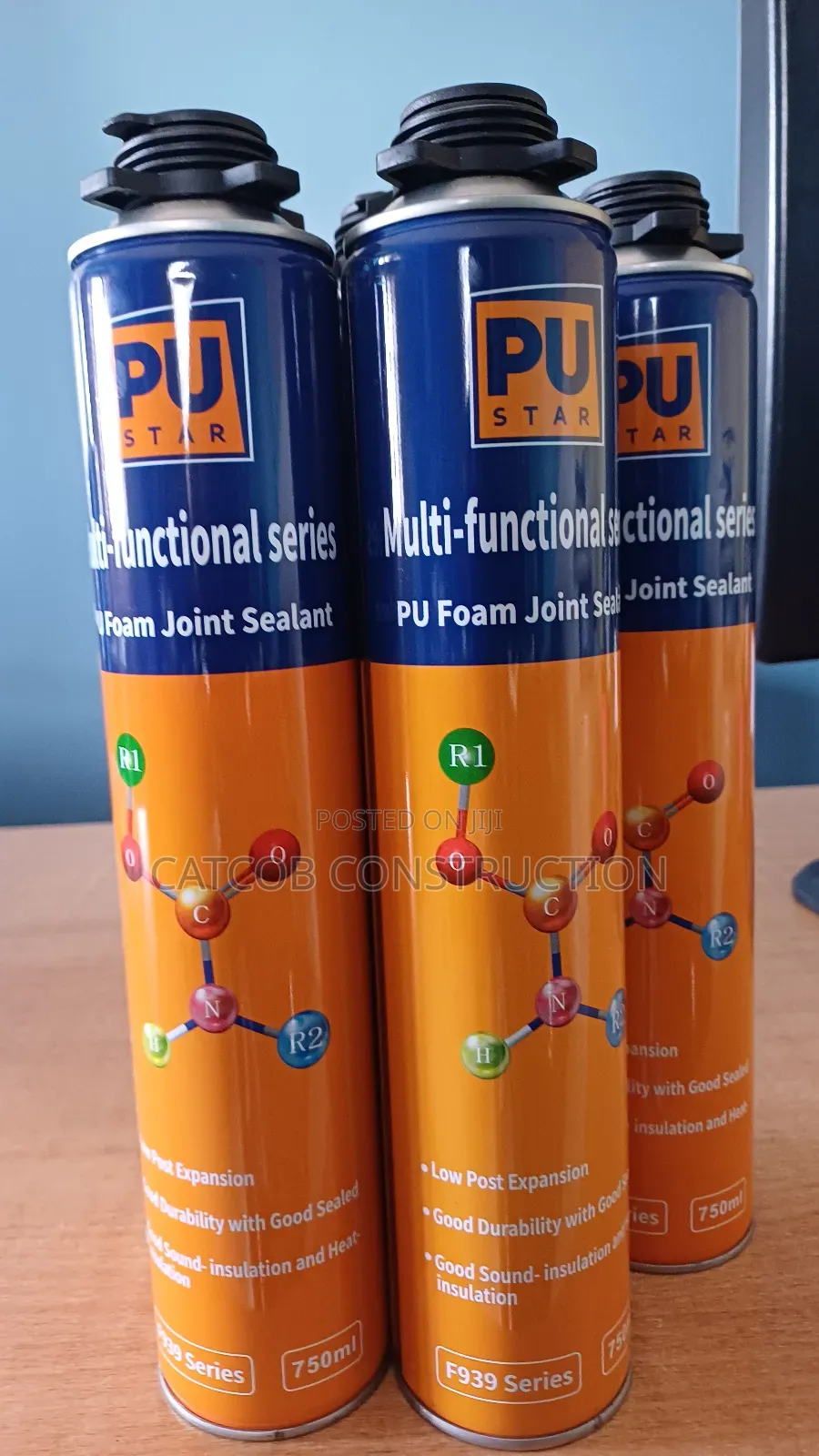 Durable PU Foam Sealant – Perfect for Gaps, Cracks Joints