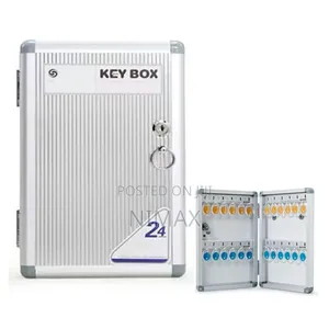 Key Cabinet With Lock /24 Pcs
