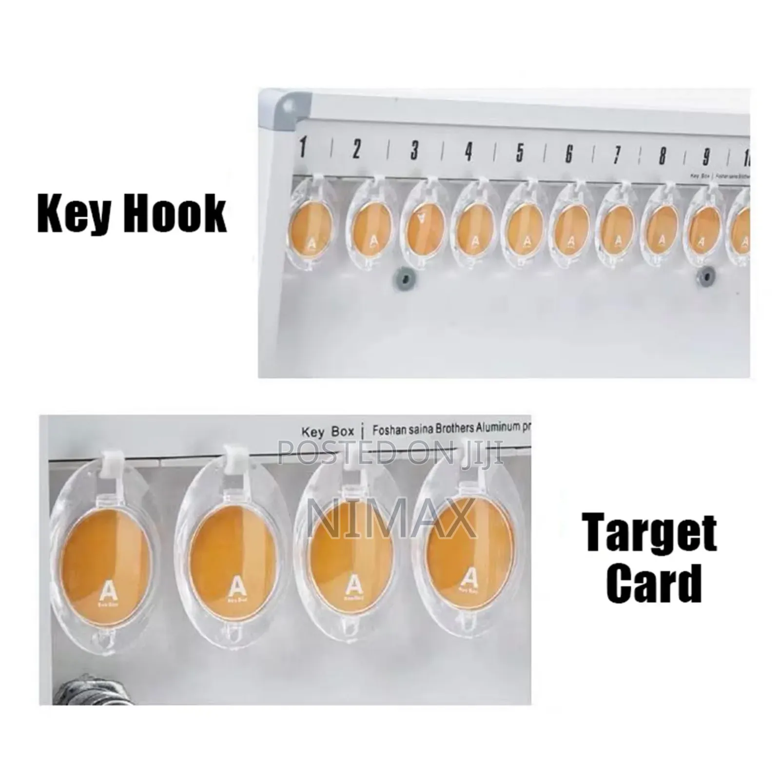 Key Cabinet With Lock /24 Pcs