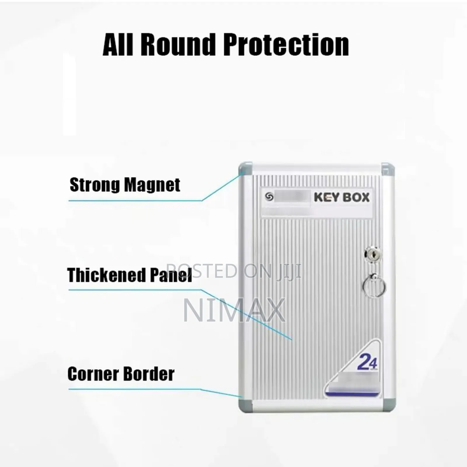 Key Cabinet With Lock /24 Pcs