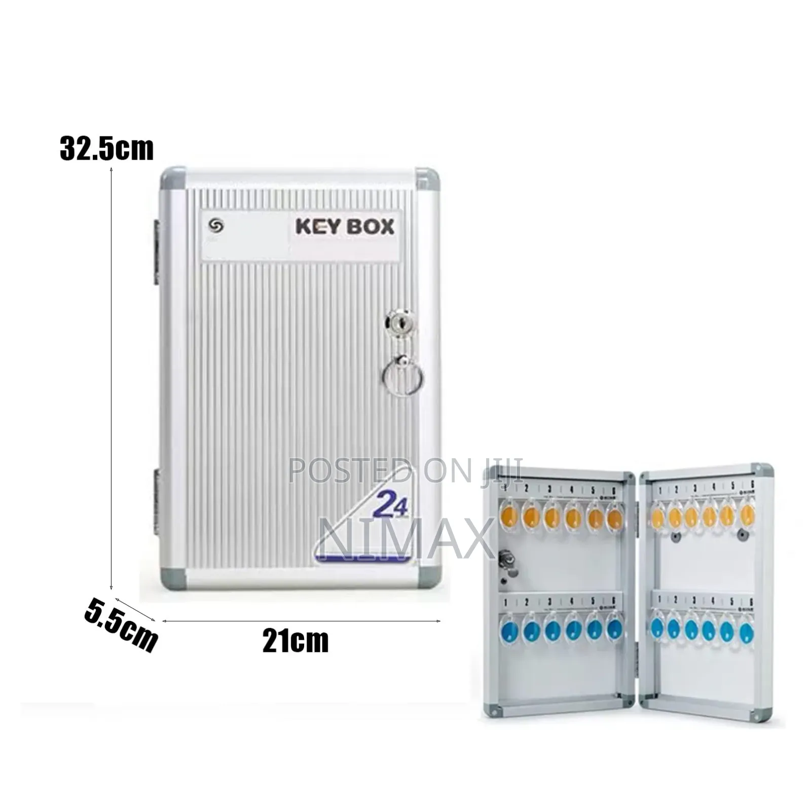 Key Cabinet With Lock /24 Pcs