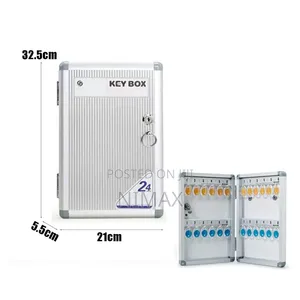 Key Cabinet With Lock /24 Pcs