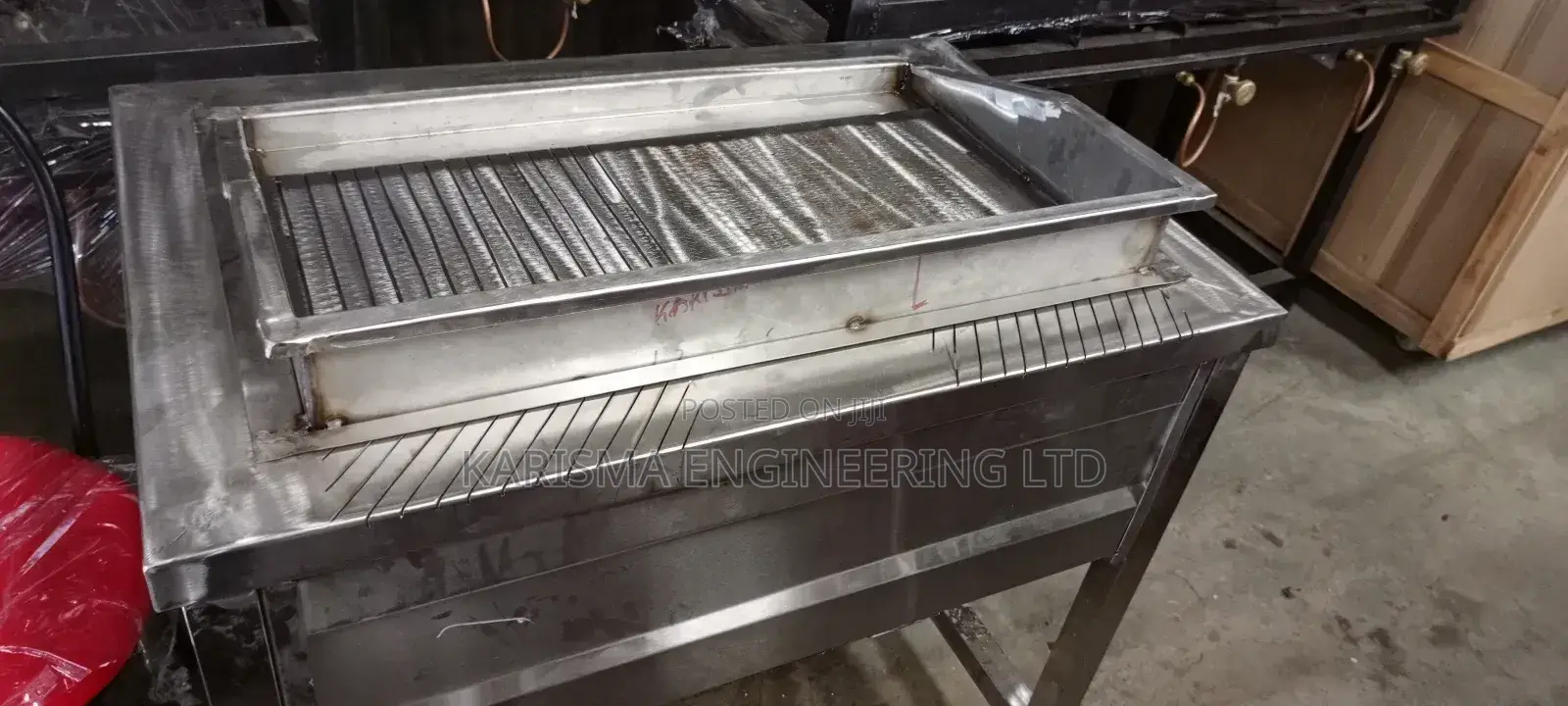 Stainless Steel Hotdog Machine With Oil Drainage System