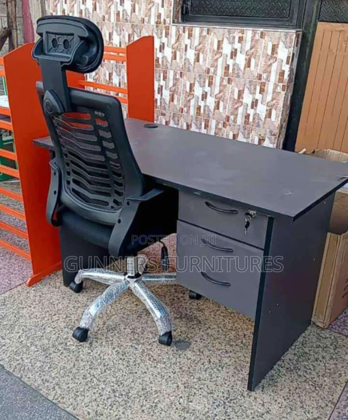 Combination Desk and Chair