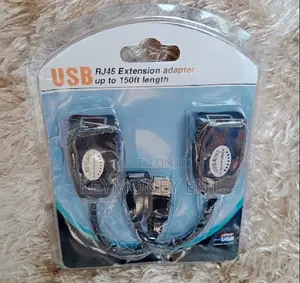 50FT USB Extension Adapter Over Ethernet Cable