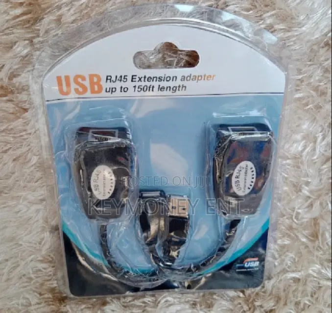 50FT USB Extension Adapter Over Ethernet Cable
