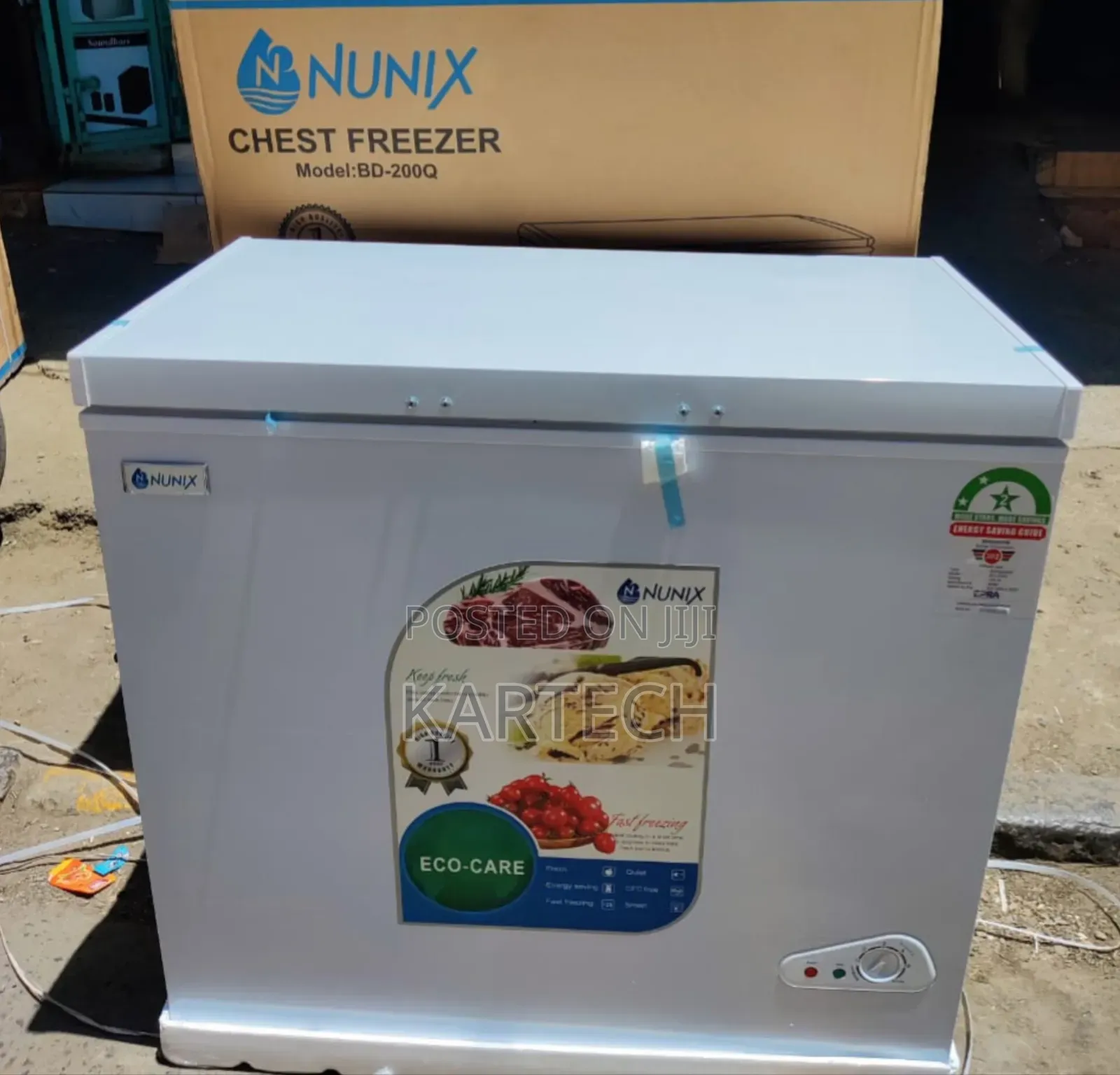 Nunix Chest Freezer 200L