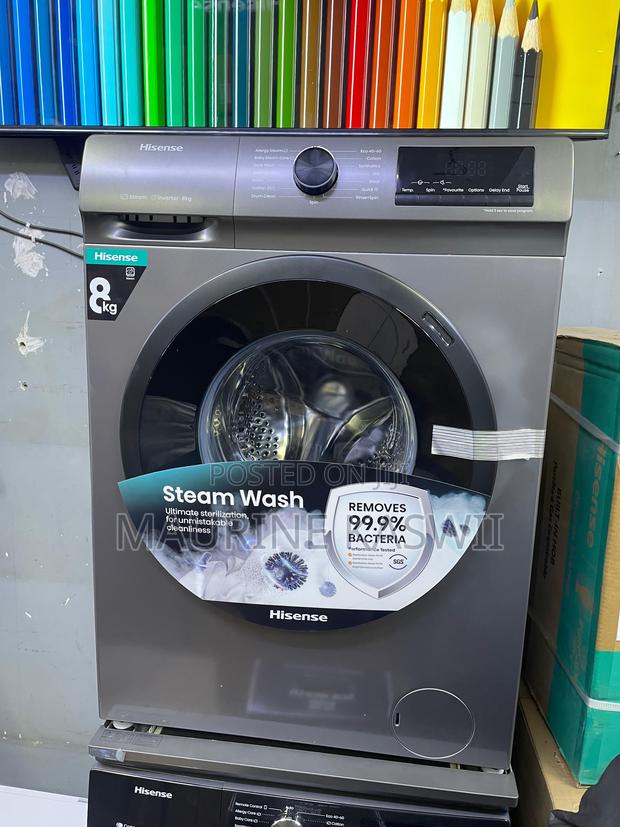 Hisense Washing Machine 8kg Front Load Drum - main view