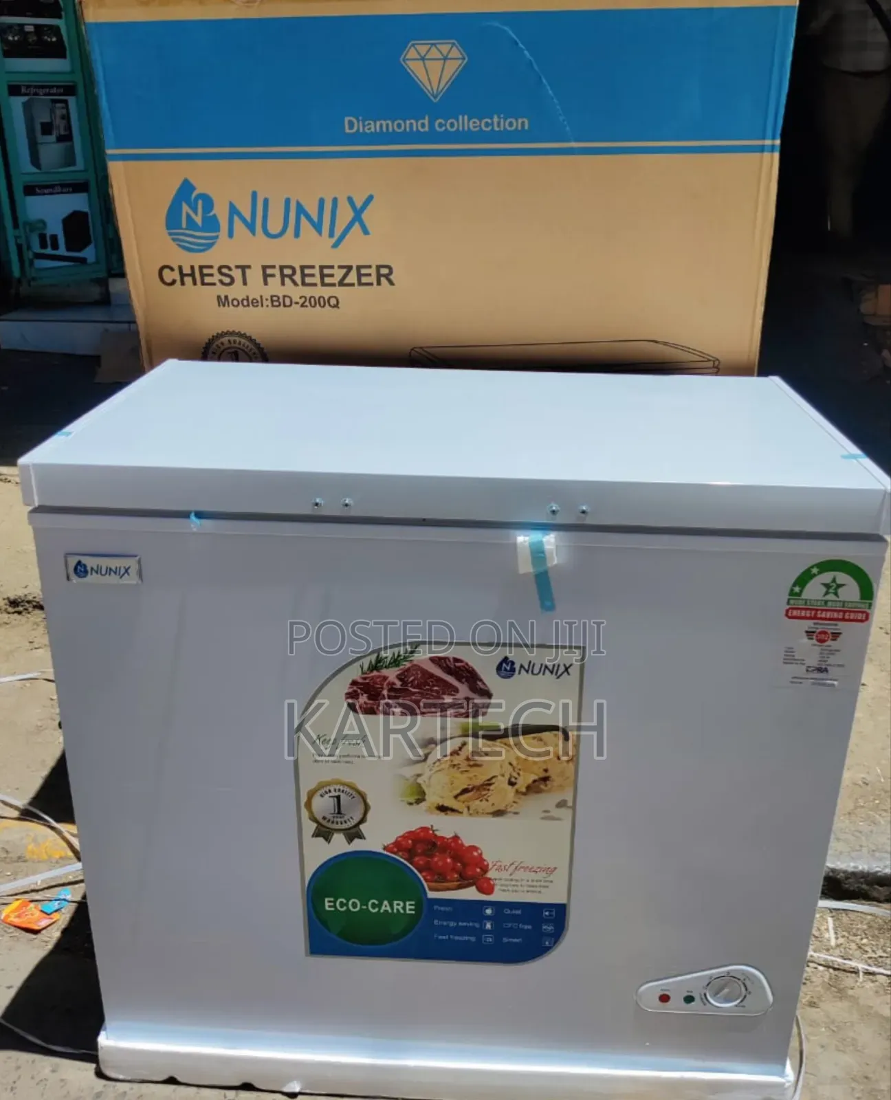 Nunix BD-200Q 200L Chest Freezer