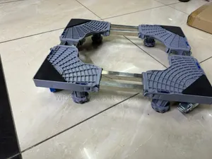 *Double Rods Heavy Duty Washing Machine/Fridge/Cooker Stand