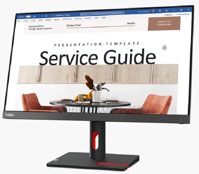 Lenovo Thinkvision S24i-30 23.8" FHD Monitor Raven Black