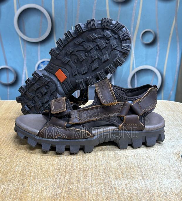 Men’S Leather Open Sandals Size 40-45 - thumbnail 3