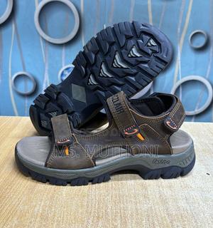 Men’S Leather Open Sandals Size 40-45 - thumbnail 2