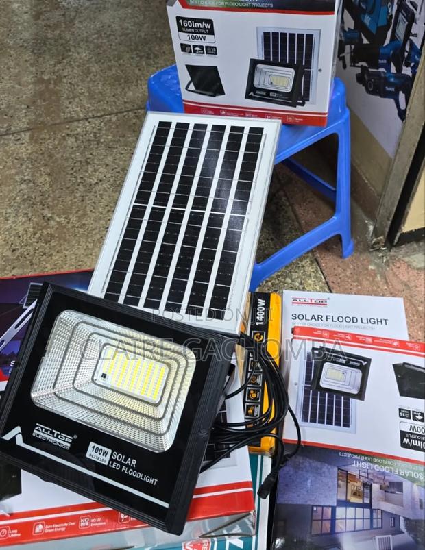 100w Alltop Solar Flood Light