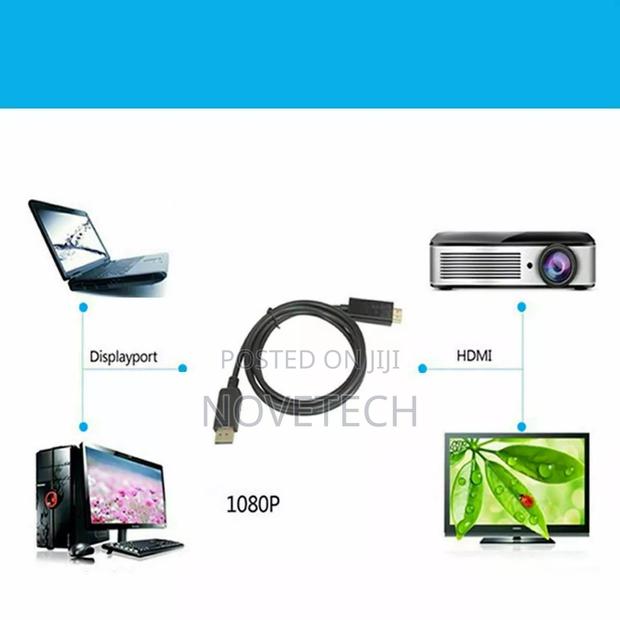 Display Port Displayport DP to HDMI Cable Adapter - thumbnail 3