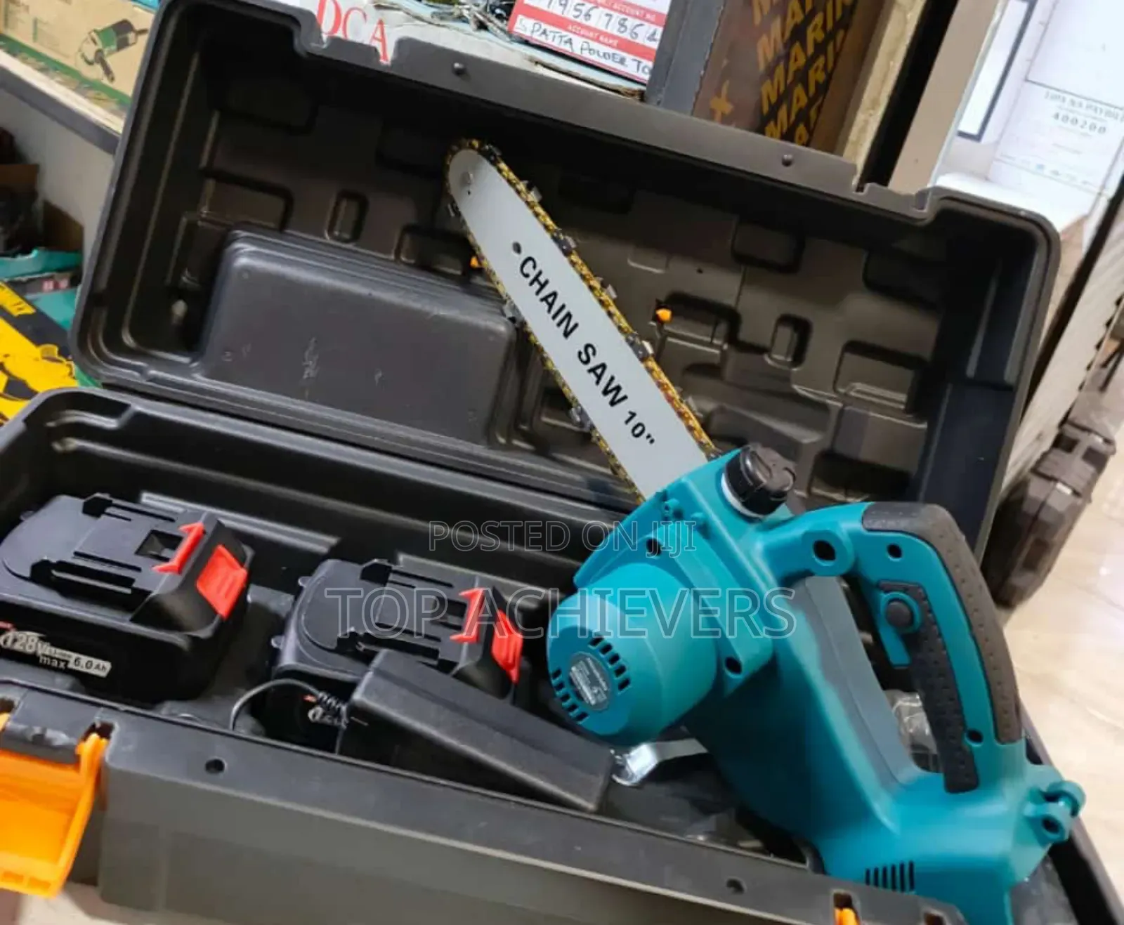 Makita Chainsaw Cordless 10inch With 2batteries