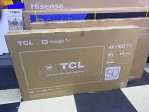 TCL 50 Inch HDR Google Tv With East Africa Warrant