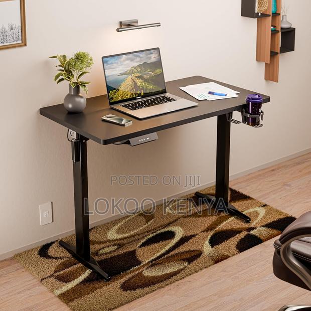 Office Desk: Multi-Purpose Electric Height Adjustable Desk