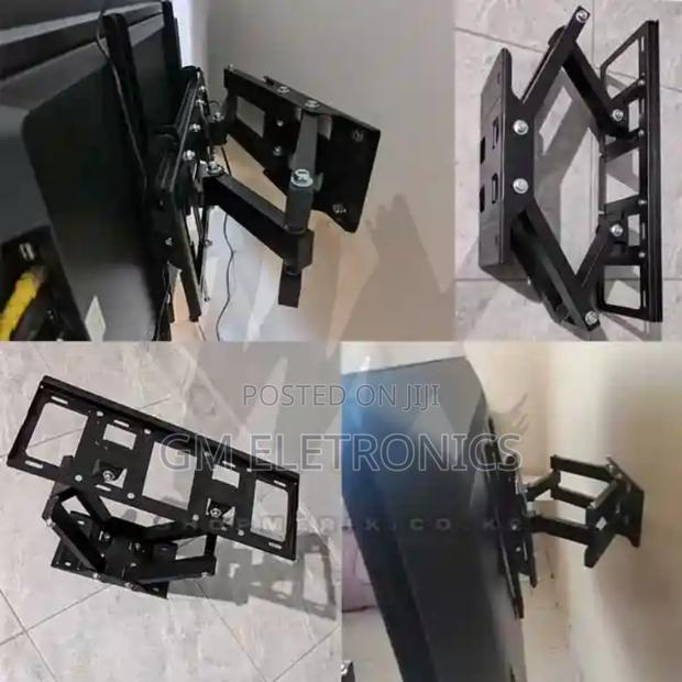 Movable Double Arm Wall Bracket for 32"- 80" Tvs[Universal]