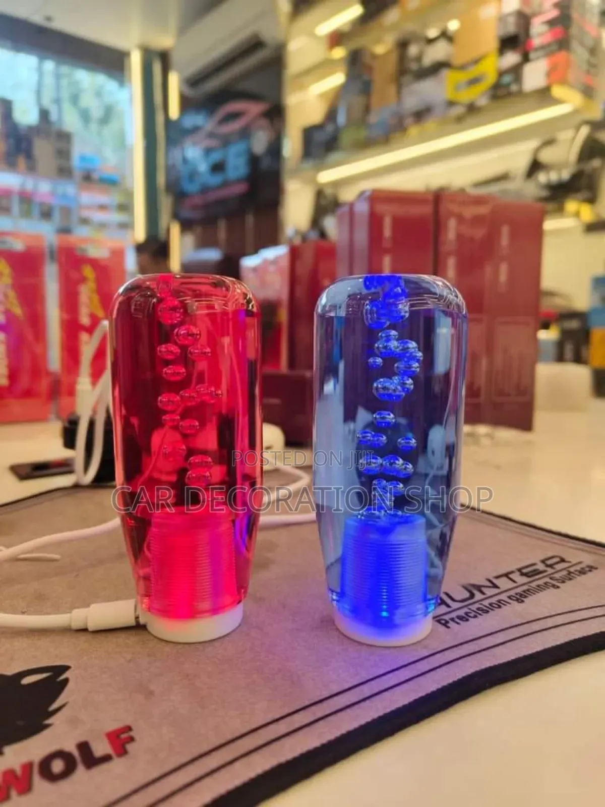 10cm Led Bubblish Clear Led Gear Knob