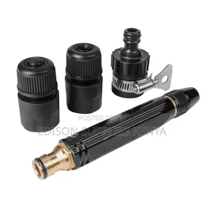 4pcs Pressure Washer Nozzles Water Spray Gun Hose Pipe Hose Connectors