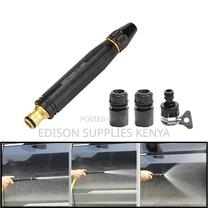 4pcs Pressure Washer Nozzles Water Spray Gun Hose Pipe Hose Connectors